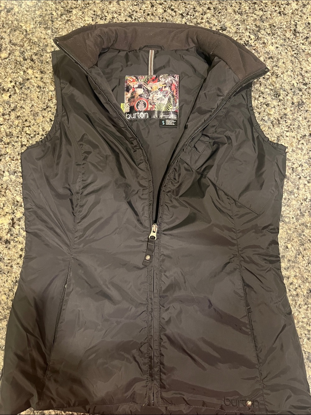 Burton Women's black  Zip Vest